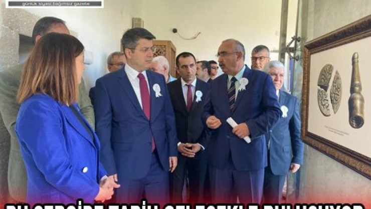 BU SERGİDE TARİH GELECEKLE BULUŞUYOR