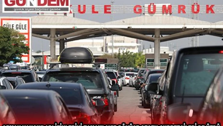 Orman yangınları izinlerini tamamlayıp dönüşe geçen gurbetçileri de üzdü