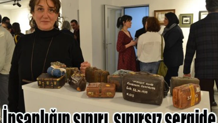İnsanlığın sınırı, sınırsız sergide