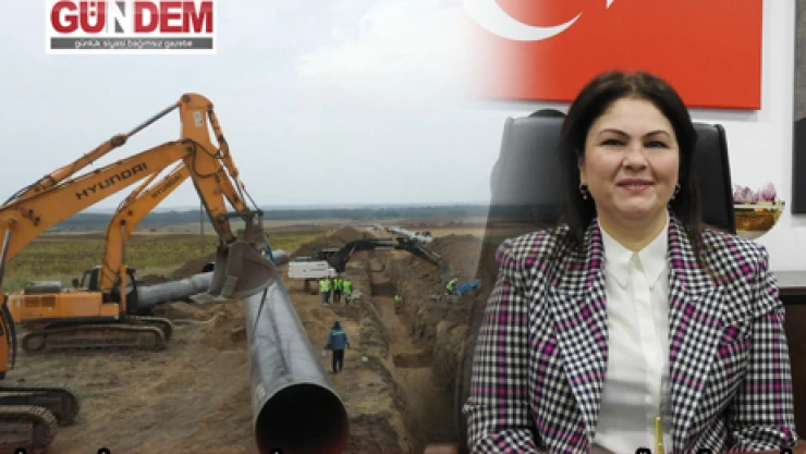 İBA, MERİÇ OVASI'NDA 78 BİN DEKAR ALANIN SULAMAYA AÇILACAĞINI MÜJDELEDİ