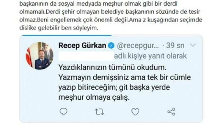 Twitter'da Edirne atışması