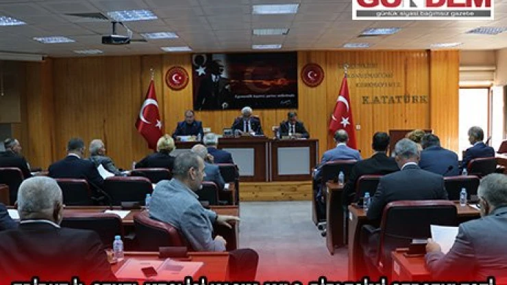 EDİRNE İL GENEL MECLİSİ KASIM AYI 2. BİRLEŞİMİ GERÇEKLEŞTİ