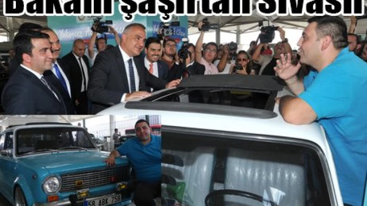 Bakanı şaşırtan Sivaslı