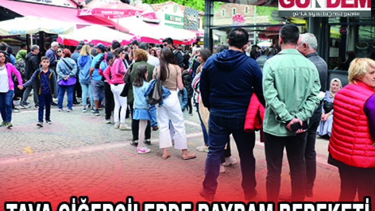 TAVA CİĞERCİLERDE BAYRAM BEREKETİ