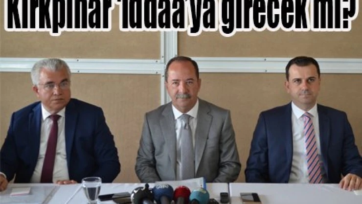 Kırkpınar iddaa'ya girecek mi?