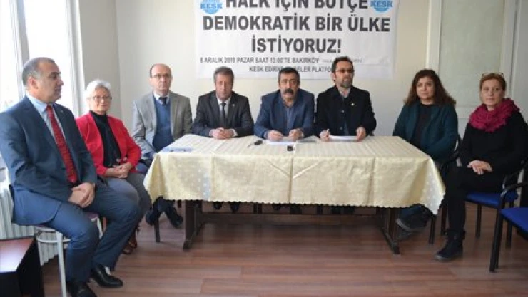 Edirne KESK, İstanbul yolcusu