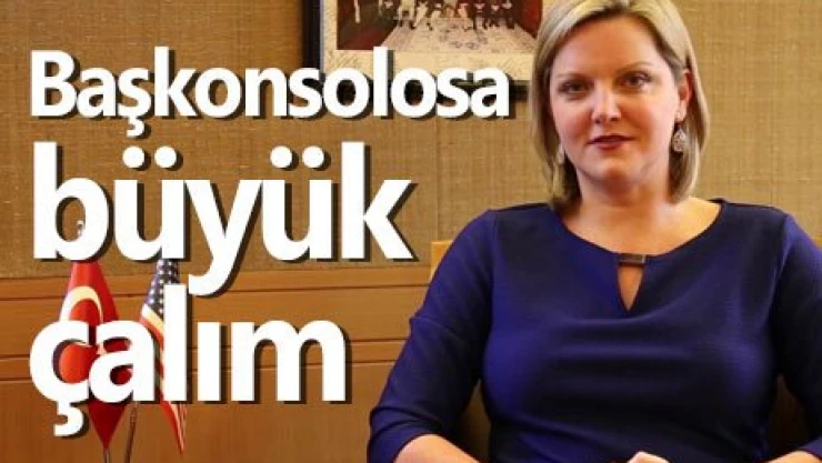 Başkonsolosa büyük çalım