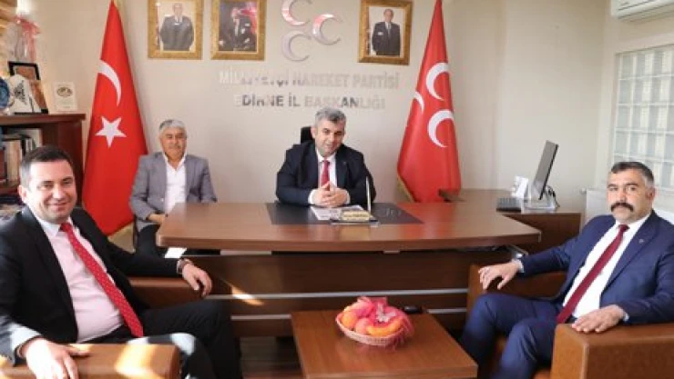 MHP'yi ziyaret etti