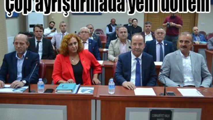 Çöp ayrıştırmada yeni dönem