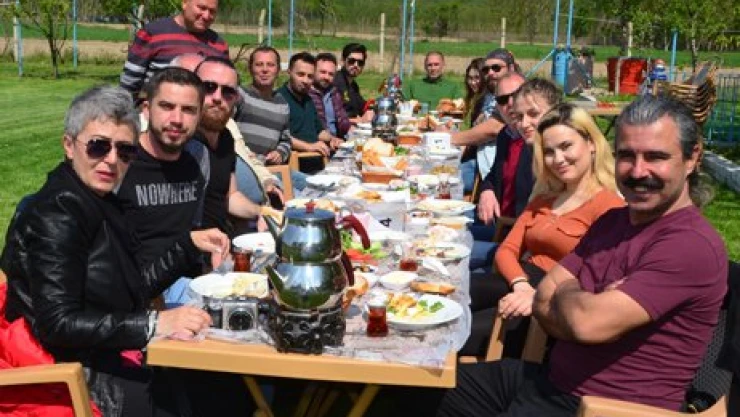 Bu çiftliğin kahvaltısı da doğal