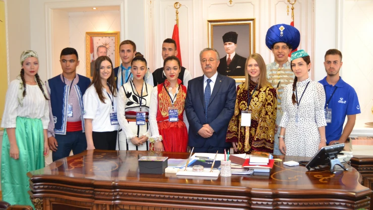 Üstün yeteneklerden Özdemir'e ziyaret