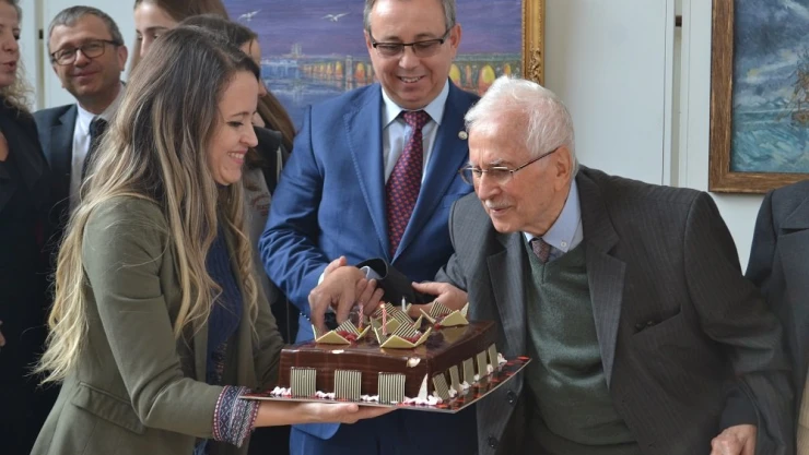 90'ıncı yaşında müze diledi