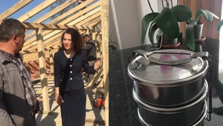 Kaymakama sefer taslı jest