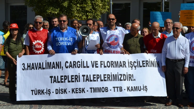 İşçilere Saraçlar'dan selam