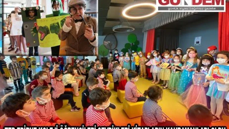 TED EDİRNE KOLEJİ ÖĞRENCİLERİ SEVDİKLERİ KİTAPLARIN KAHRAMANLARI OLDU