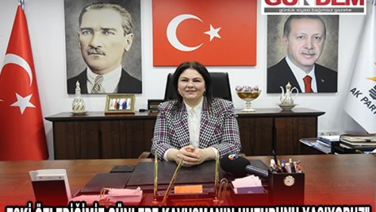 ESKİ ÖZLEDİĞİMİZ GÜNLERE KAVUŞMANIN HUZURUNU YAŞIYORUZ' 