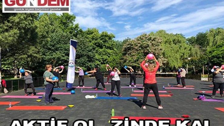 Keşan'da 'Aktif Ol Zinde Kal' etkinlikleri başladı