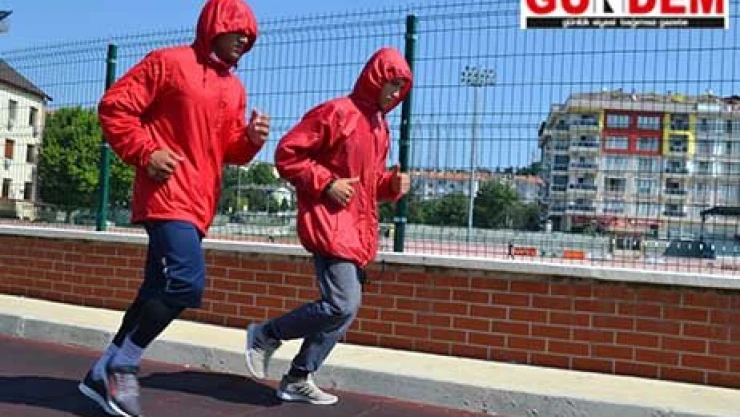 Pehlivanların kilo koşusu