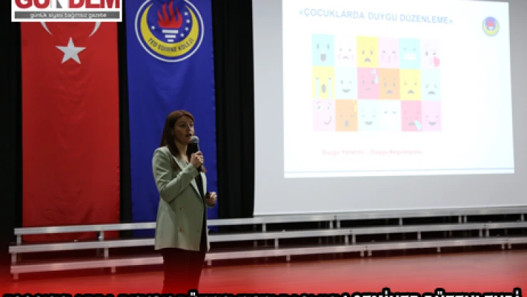 'Çocuklarda Duygu Düzenleme' başlıklı seminer düzenlendi