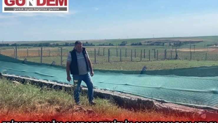 Edirne'de kuvvetli sağanağın ardından temizlik çalışması başlatıldı