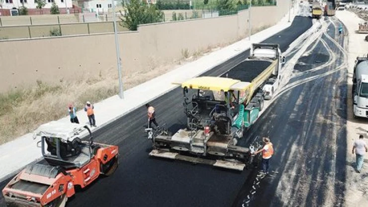 Abdi İpekçi Caddesi asfaltlanıyor