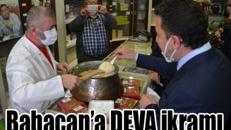 Babacan'a DEVA ikramı