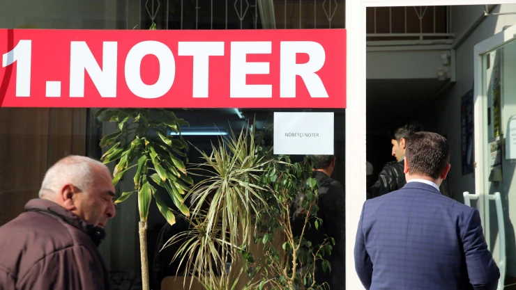 Noterler de artık nöbetçi