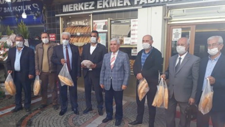 MHP'den askıda ekmek kampanyası