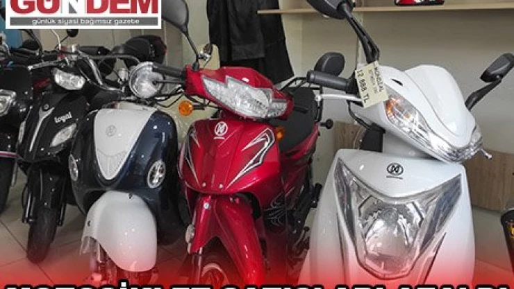 MOTOSİKLET SATIŞLARI AZALDI