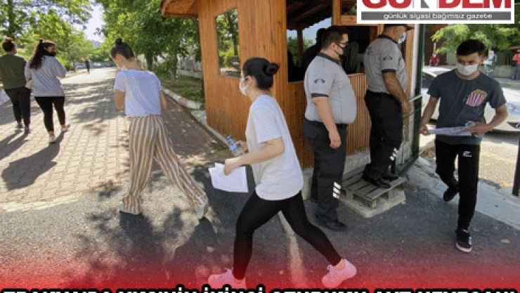 Trakya'da YKS'nin ikinci oturumu AYT heyecanı