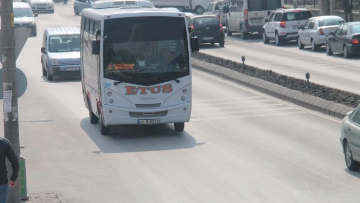Minibüslerin güzergahı değişti