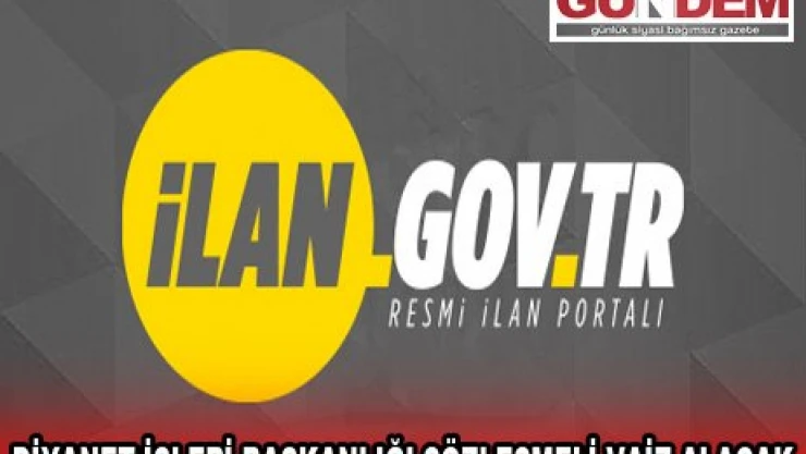DİYANET İŞLERİ BAŞKANLIĞI SÖZLEŞMELİ VAİZ ALACAK