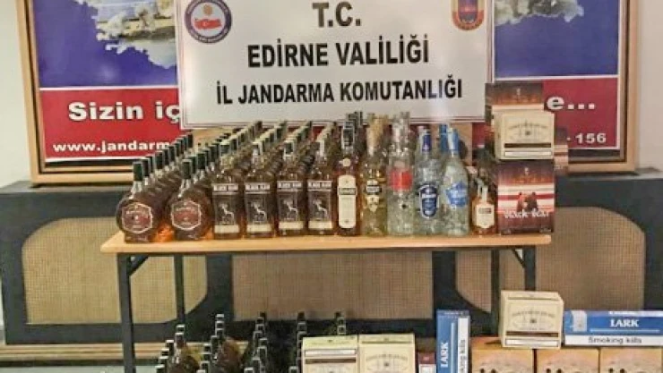 Kaçak Telefon Ve İçki Operasyonu