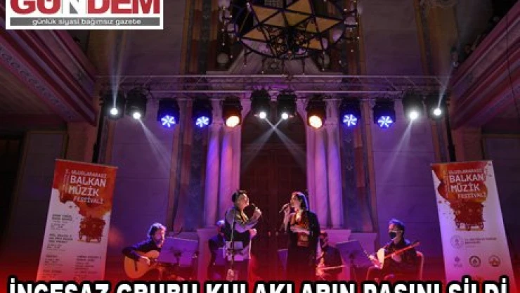  Edirne'de, Uluslararası 3. Balkan Müzik Festivali devam ediyor.