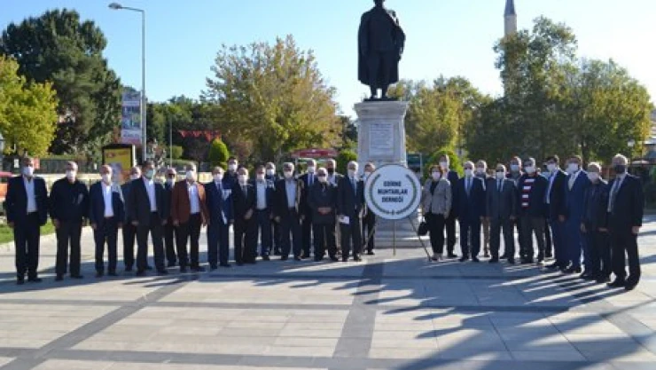 Muhtarların dileği korona aşısı