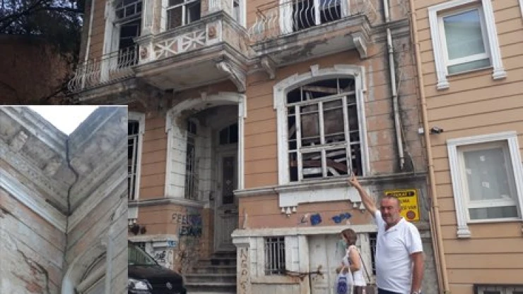 Dikkat üstünüze yıkılabilir