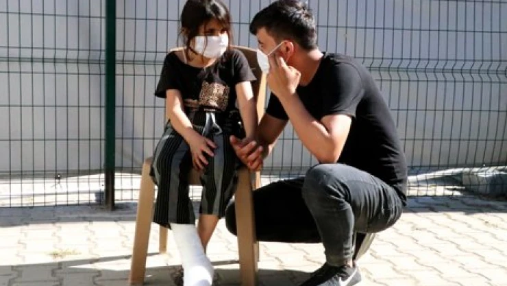 8 yaşındaki kıza plastik mermi