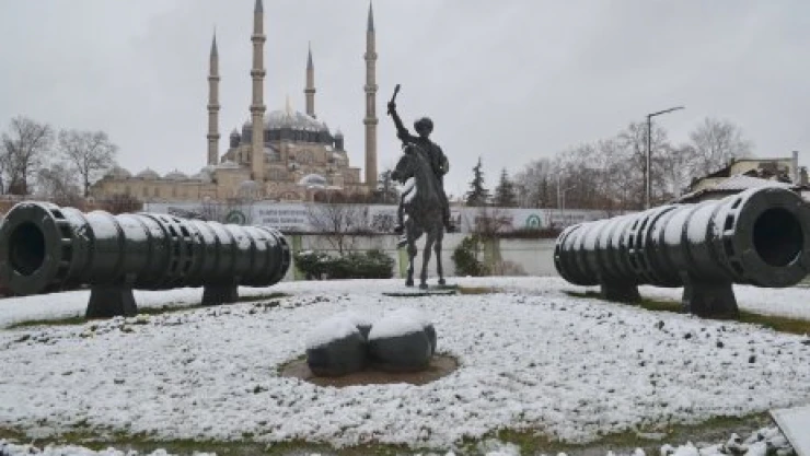 Trakya'ya beyaz örtü
