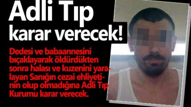 Adli Tıp karar verecek