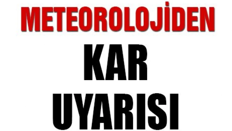 Trakya'da pazar günü kar bekleniyor