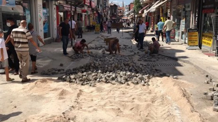 Çilingirler'de üstyapıya başlandı