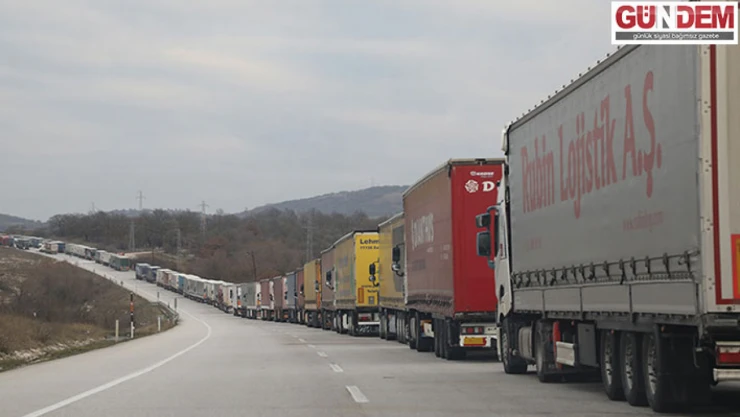 Hamzabeyli Sınır Kapısı'nda tır parkı kapasitesi iki katına çıkarılıyor