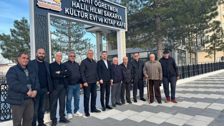Havsa Kitap Kafe'nin yapım işinde sona gelindi