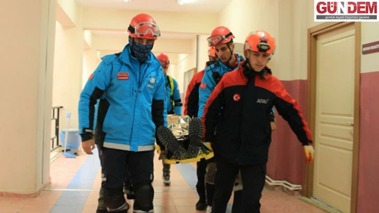 Havsa Ve Uzunköprü Meslek Yüksekokullarında Deprem Tatbikatı Gerçekleştirildi  