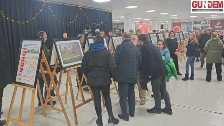 'Hayatın İçinde Bisiklet' sergisi düzenlendi
