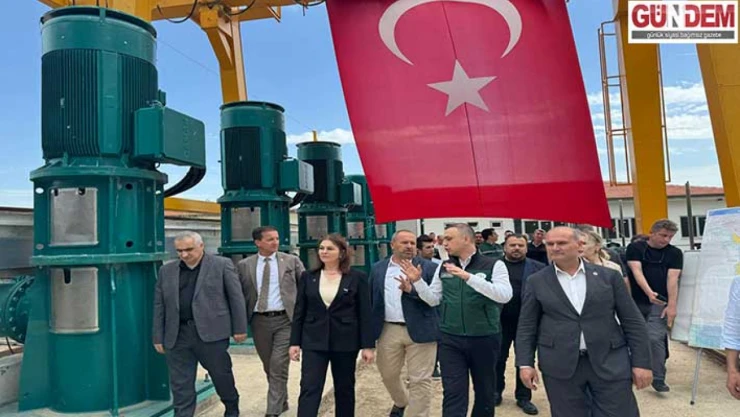 İba, '50 bin dönüm arazinin ilk suyunu verdik'