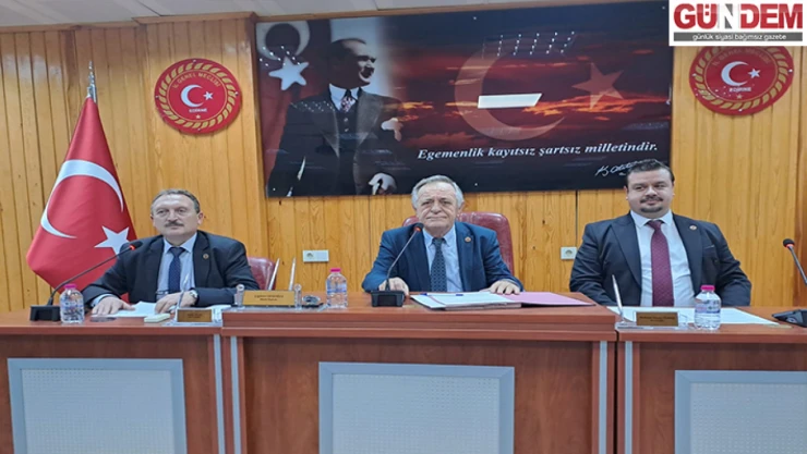 İl Genel Meclisi'nde İnsan Kaynakları ve Yazı İşleri Müdürlüğü sunum yaptı