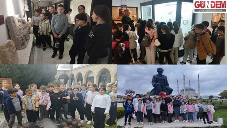 İlkokul öğrencilerinden Etnografya Müzesi'nde tarihe yolculuk