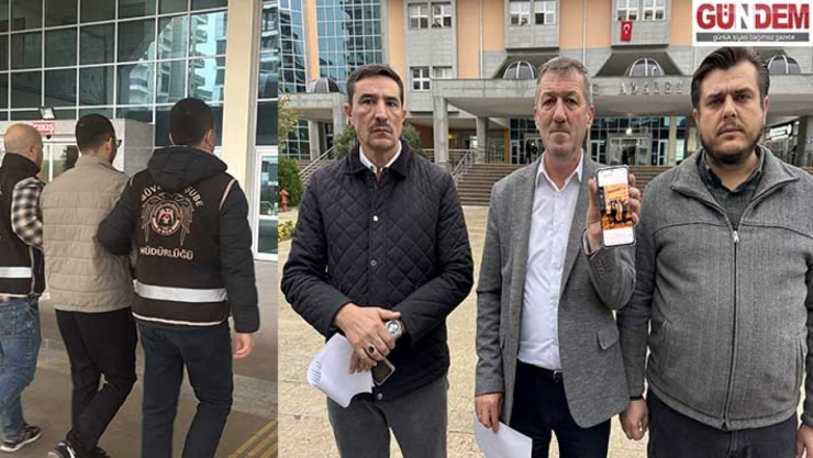 İmam cübbesi giyip elinde alkol şişesiyle poz veren şüpheli, adliyeye sevk edildi