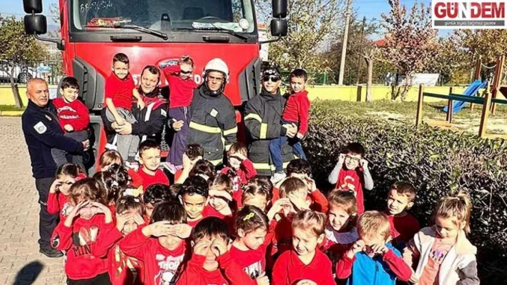 İpsala'da miniklere afet bilinci kazandırıldı